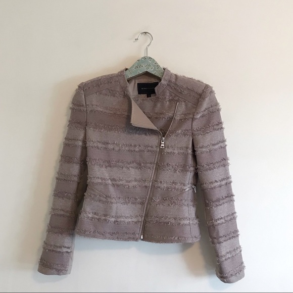 BCBG MaxAzria Jaison Striped Fringe Jacket - Picture 1 of 8